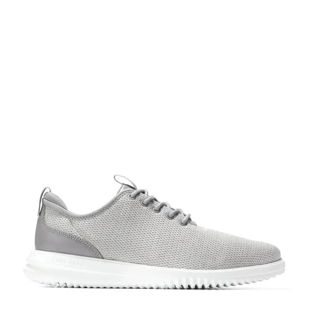 Cole Haan Grand+Knit Oxford Mens Size 9.5M Grey Shoes C41900  NEW